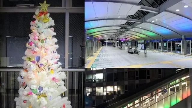 ゆりかもめ（イルミネーションアイランドお台場 2022）