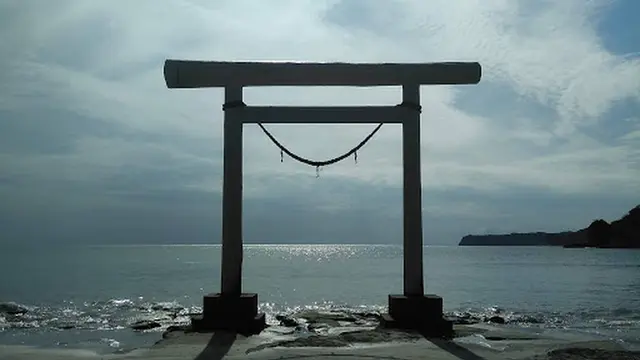 【勝浦市】神々しい秋の鵜原海岸