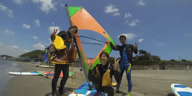 風を感じるマリンスポーツ