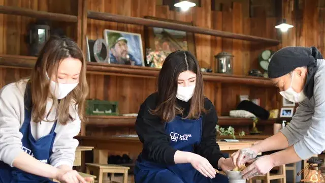 土岐市イオンモールに来たら陶芸体験チャレンジ