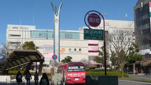 1時間半で大垣を周る