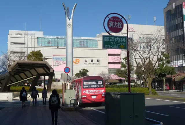 1時間半で大垣を周る
