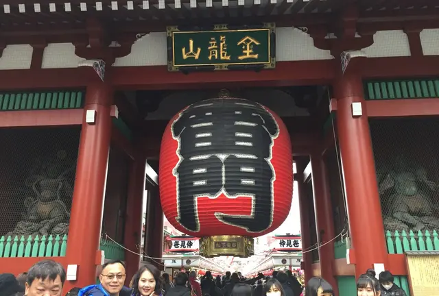 さくっと2時間くらい、浅草寺で初詣デートをしよう♪