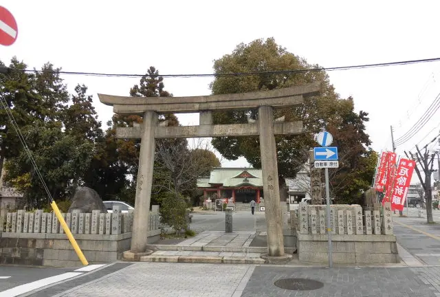 尼崎・大物界隈で見る義経と弁慶