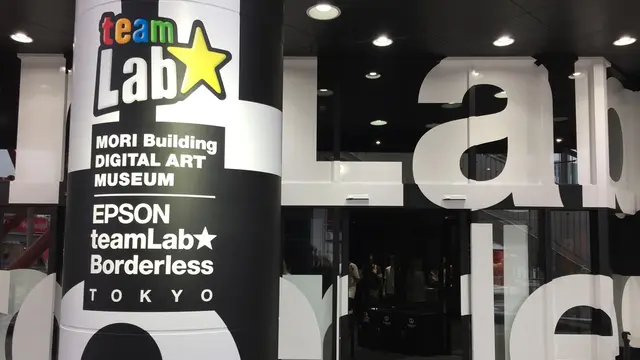 お台場デート!チームラボ デジタルアートミュージアム