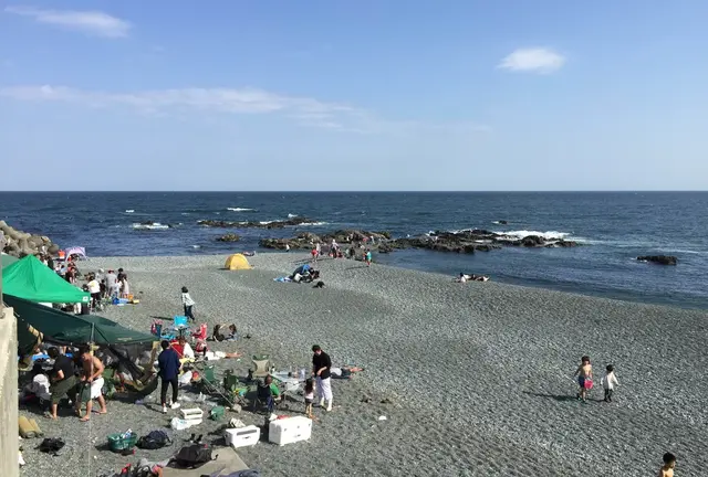 海岸でBBQをするならやっぱり大磯でしょ。
