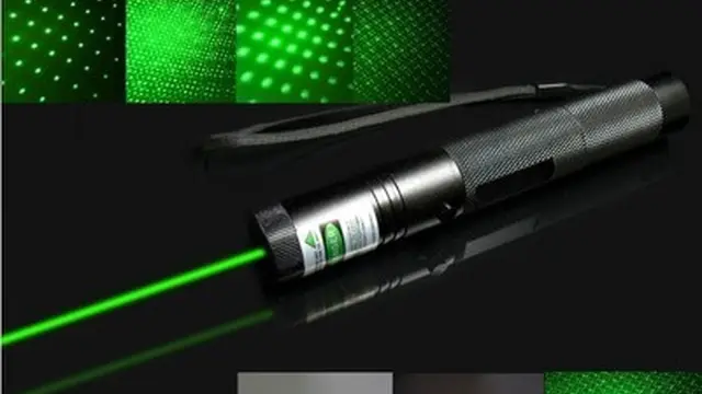 高出力グリーンレーザーポインター 超強力緑色レーザー3000mW