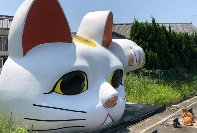 😻愛知・常滑（とこなめ）を見守る巨大招き猫❗️「とこにゃん」に会いに行こう❗️😻