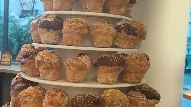 虎ノ門ヒルズカフェ　クロワッサンマフィン