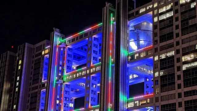 フジテレビ（イルミネーションアイランドお台場 2024）