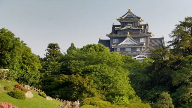 岡山県史跡めぐり&フルーツパフェの街、岡山