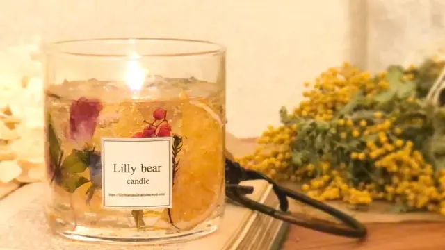 大阪オシャレなキャンドル作り