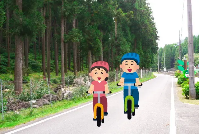 越知川名水ポイントと田園風景を駆け巡る自転車下りの旅