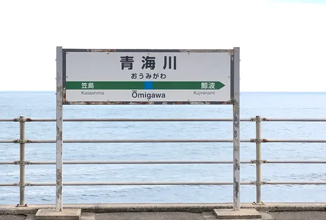 つい、電車から降りたくなってしまう❗️ 日本海に一番近い駅の絶景を見に行って来た❗️【青海川駅】