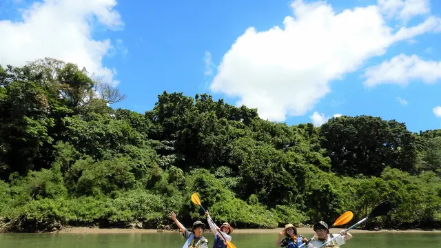 【沖縄県・中部】比謝川マングローブカヤックツアー