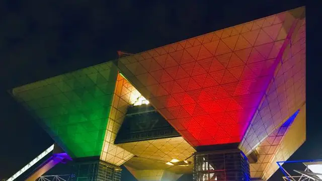 東京ビッグサイト（イルミネーションアイランドお台場 2022）