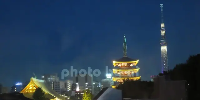 【東京都】浅草の御朱印と夜の浅草寺