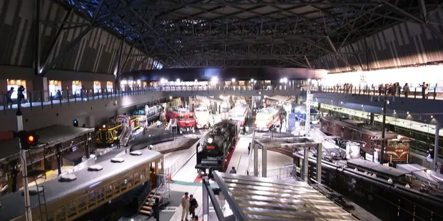 "子供が主役"鉄道博物館で鉄道三昧