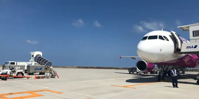青い海、沖縄県！