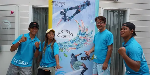 逗子マリーナで空中散歩🐬