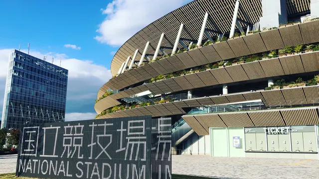 国立競技場と外苑さんぽ