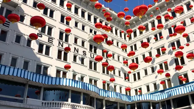 香港【尖沙咀】王道プラン：ペニンシュラホテル★シンフォニーオブライツ★Avenue Of Stars