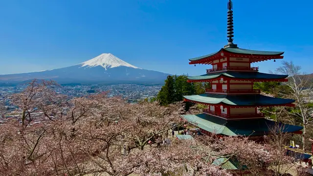 【富士吉田・河口湖】富士山を眺める旅。