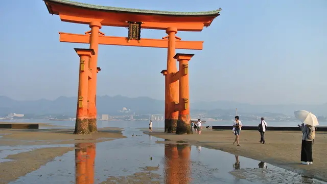 意外とイケる♪錦帯橋&宮島の弾丸旅行