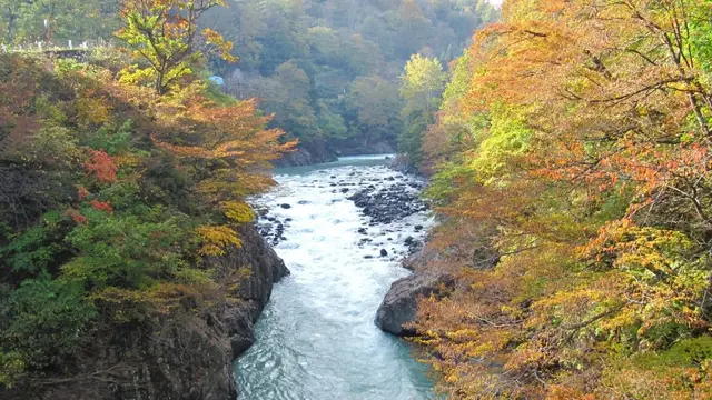 最後の秘境「秋山郷」に秋の彩を見に行こう♪(新潟編)
