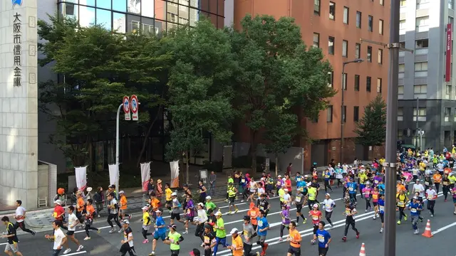 大阪マラソン2014の観戦スポットは、北浜・淀屋橋がお勧め！