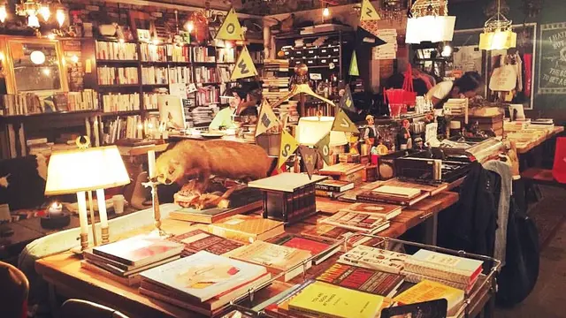 フライドポテトと古本屋でゆっくりと過ごす休日