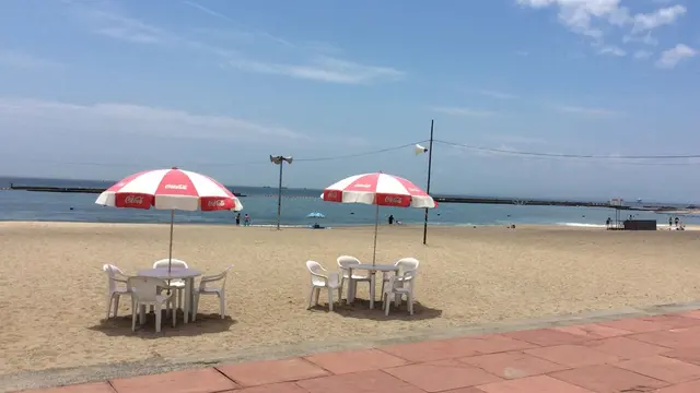 夏ナツ須磨ビーチを家族でゆっくり楽しみましょうね〜