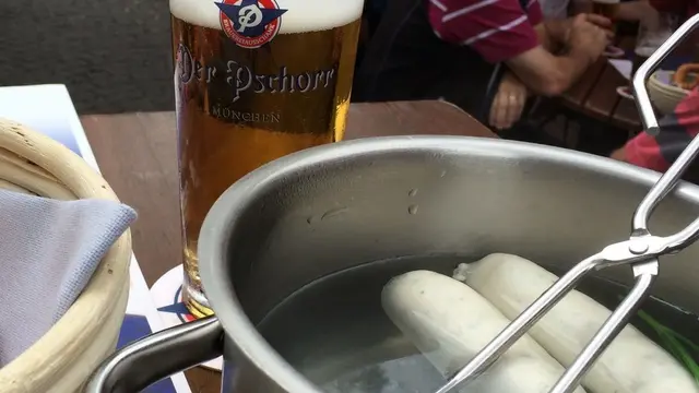 【GERMANY】ビールと白ソーセージ、絵本の中の世界。