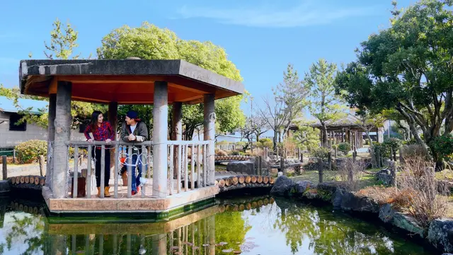 公園でお散歩からのカフェで休憩⌚️