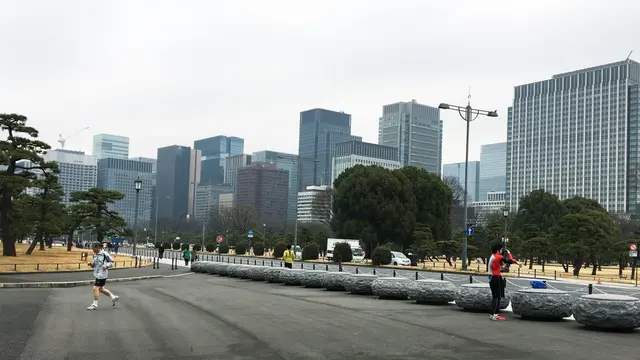 皇居ランしたらバランス良い食事を！エナジー補給！！