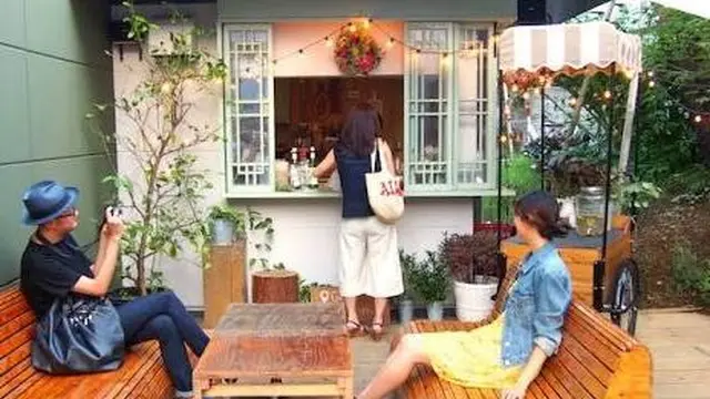 わたしのこだわりピクニック🌿📚🍞☕️🍿代々木公園