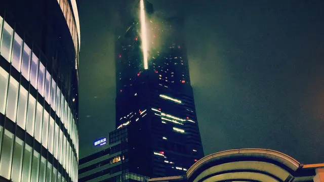 ランドマークタワーとスカイガーデン