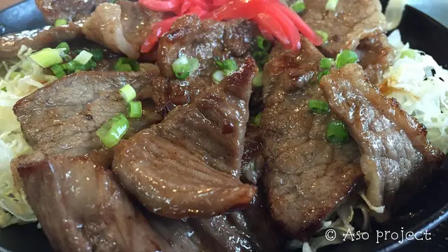 阿蘇のあか牛丼！！