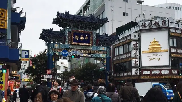 横浜でベタなスポットと美味しい物巡り