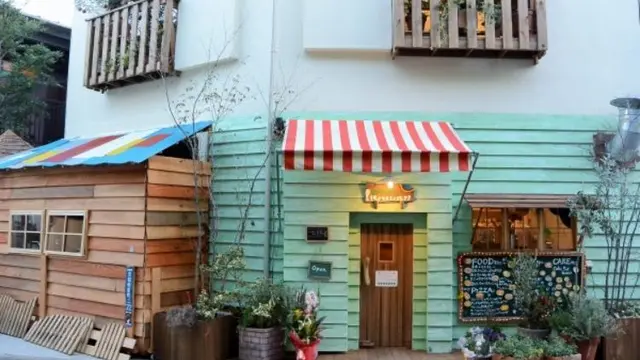 ラテアートを楽しめるカフェ