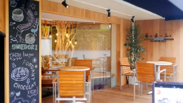 変わったパンケーキのお店