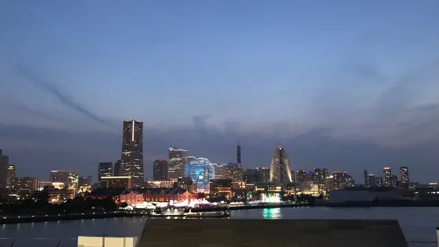 午後から横浜中華街あたりをお散歩して夜景を見る♡