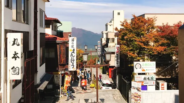 バスに乗って❇︎秋を感じる伊香保旅