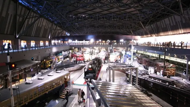 "子供が主役"鉄道博物館で鉄道三昧
