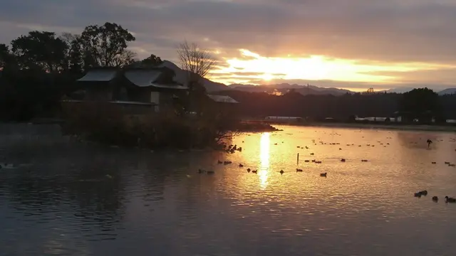 隠れた名所？冬の上益城で絶景巡り