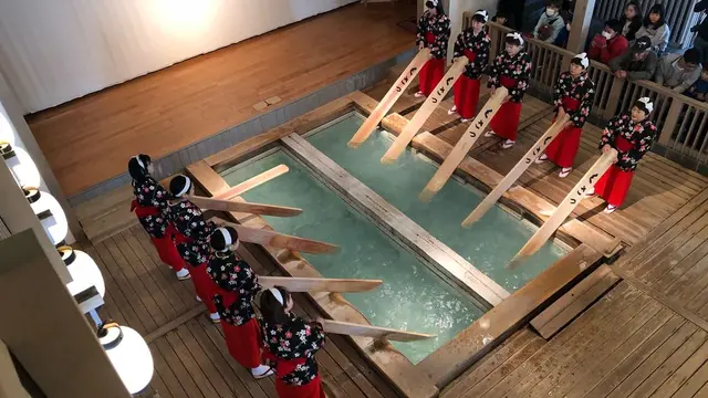 草津の温泉はあっついからね