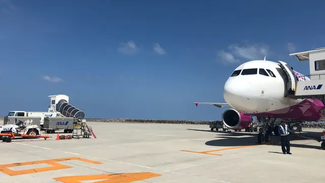 青い海、沖縄県！