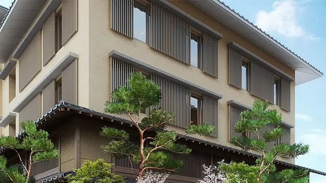 祇園に泊まるさぎ