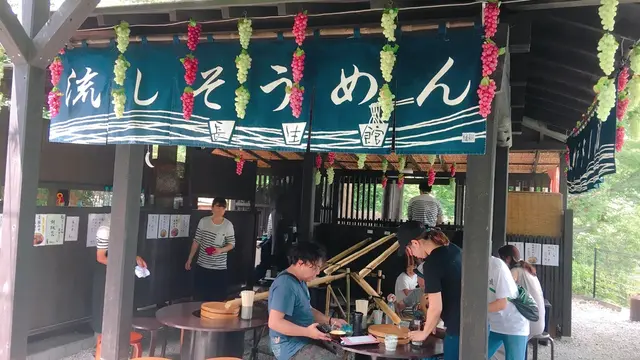 長瀞で流しそうめん食べ放題💓