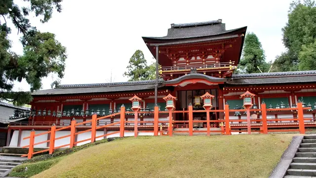 京都府木津川市の方の着物を春日大社へお参り
